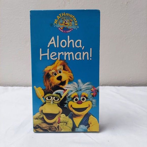 Mathmatazz Aloha, Herman! VHS Grade 1 Video 3 Homeschool Math Tutor - Picture 1 of 6